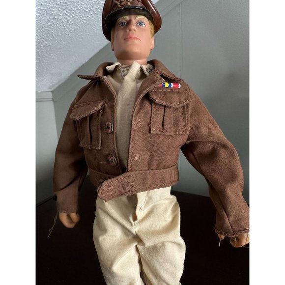 Hasbro GI Joe Custom Military  Poseable Action Figure Flocked Hair 90s 11.5” - Picture 3 of 12